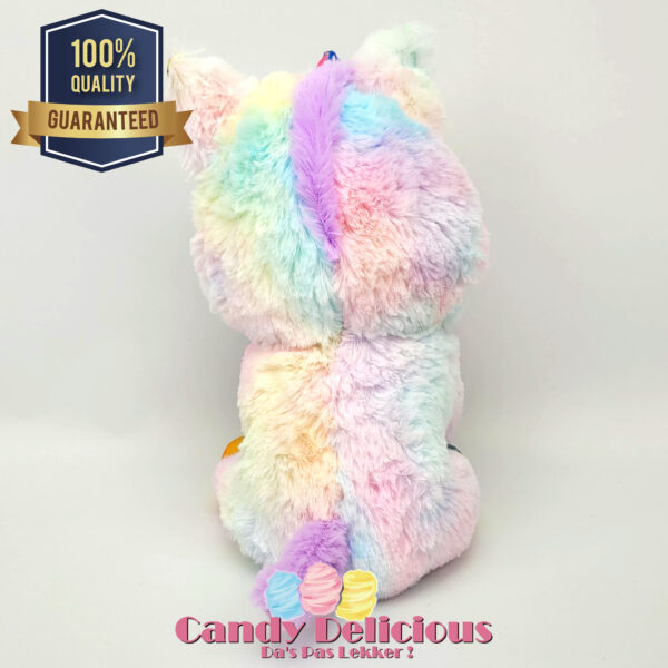 Unicorn Pastel Regenboog Pootjes 22cm Candy