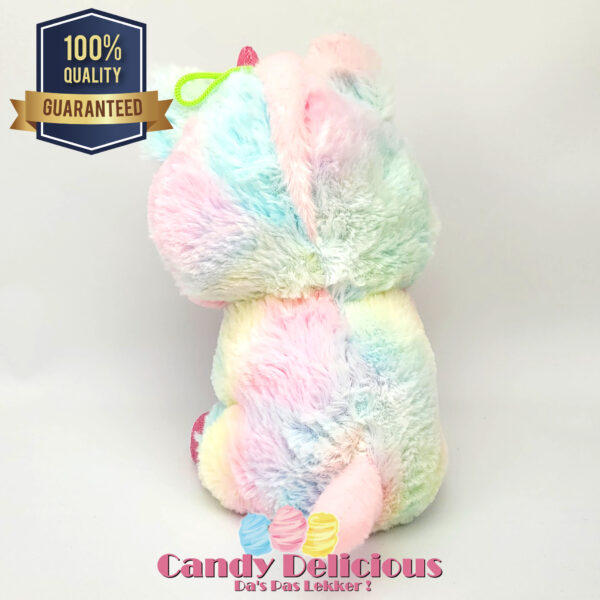 Unicorn Pastel Rode Pootjes 22cm Candy Delicious