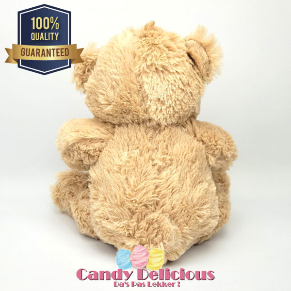 Beer Bruin Paars Hart 22cm Candy Delicious