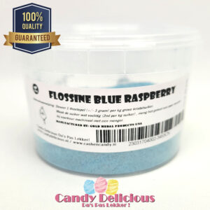 Flossine Blue Raspberry 100gr Candy Delicious