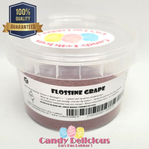 Flossine Grape 100gr Candy Delicious