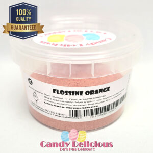 Flossine Orange 100gr Candy Delicious