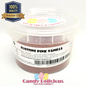 Flossine Pink Vanilla 100gr Candy Delicious