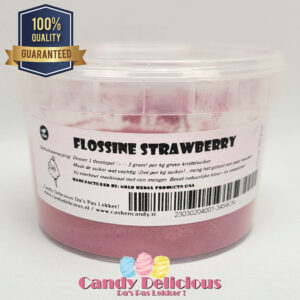 Flossine Strawberry 100gr Candy Delicious