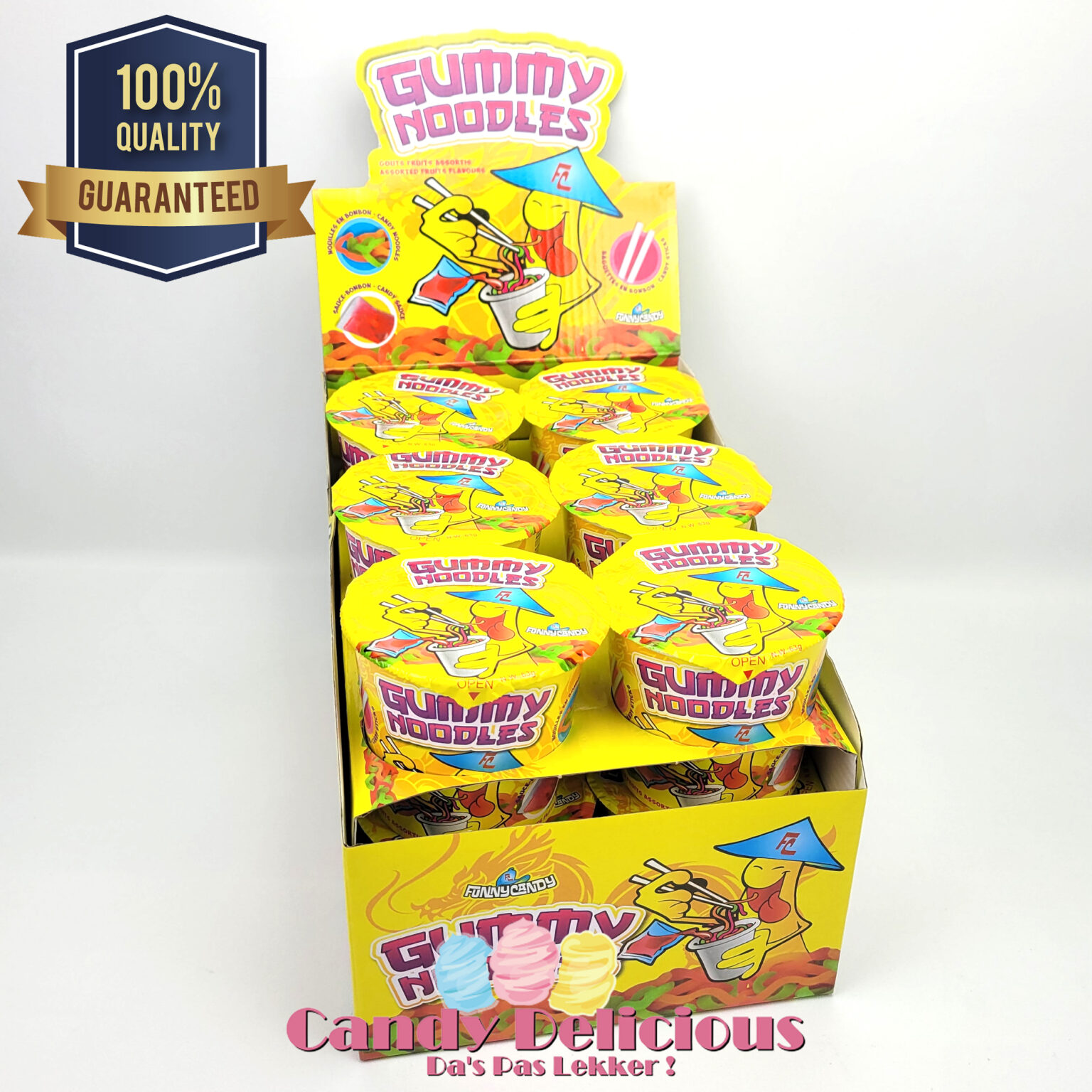 Funny Candy Gummy Noodles Candy Delicious