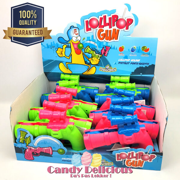 Lollipop Gun Candy Delicious