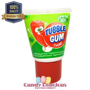 Lutti Tubble Gum Cherry Candy Delicious