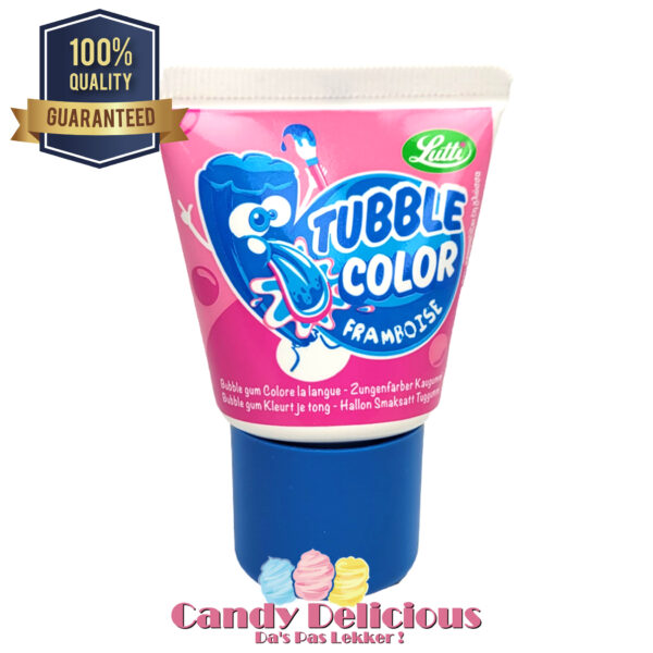 Lutti Tubble Gum Framboos Candy Delicious