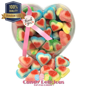 Hart met Sugared Hearts Candy Delicious