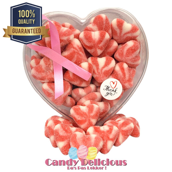 Hart met Twist Hearts Candy Delicious