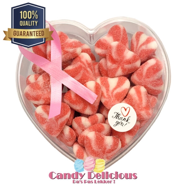 Hart met Twist Hearts Candy Delicious