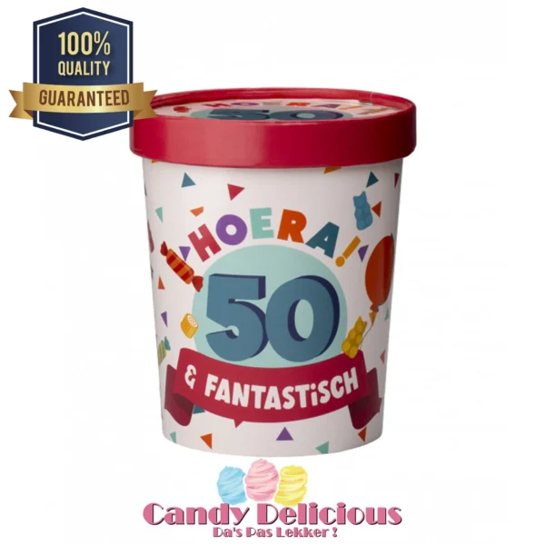Candy Bucket 50 Jaar