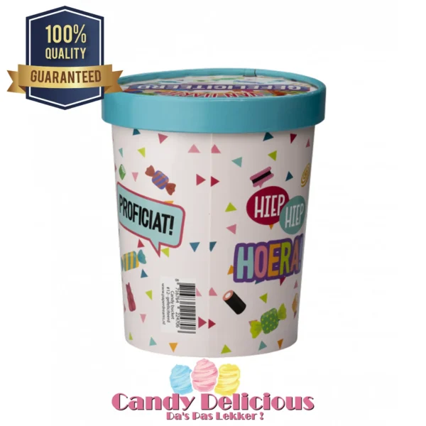Candy Bucket Gefeliciteerd