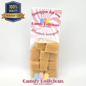 Fudge Caramel Zeezout 100gr