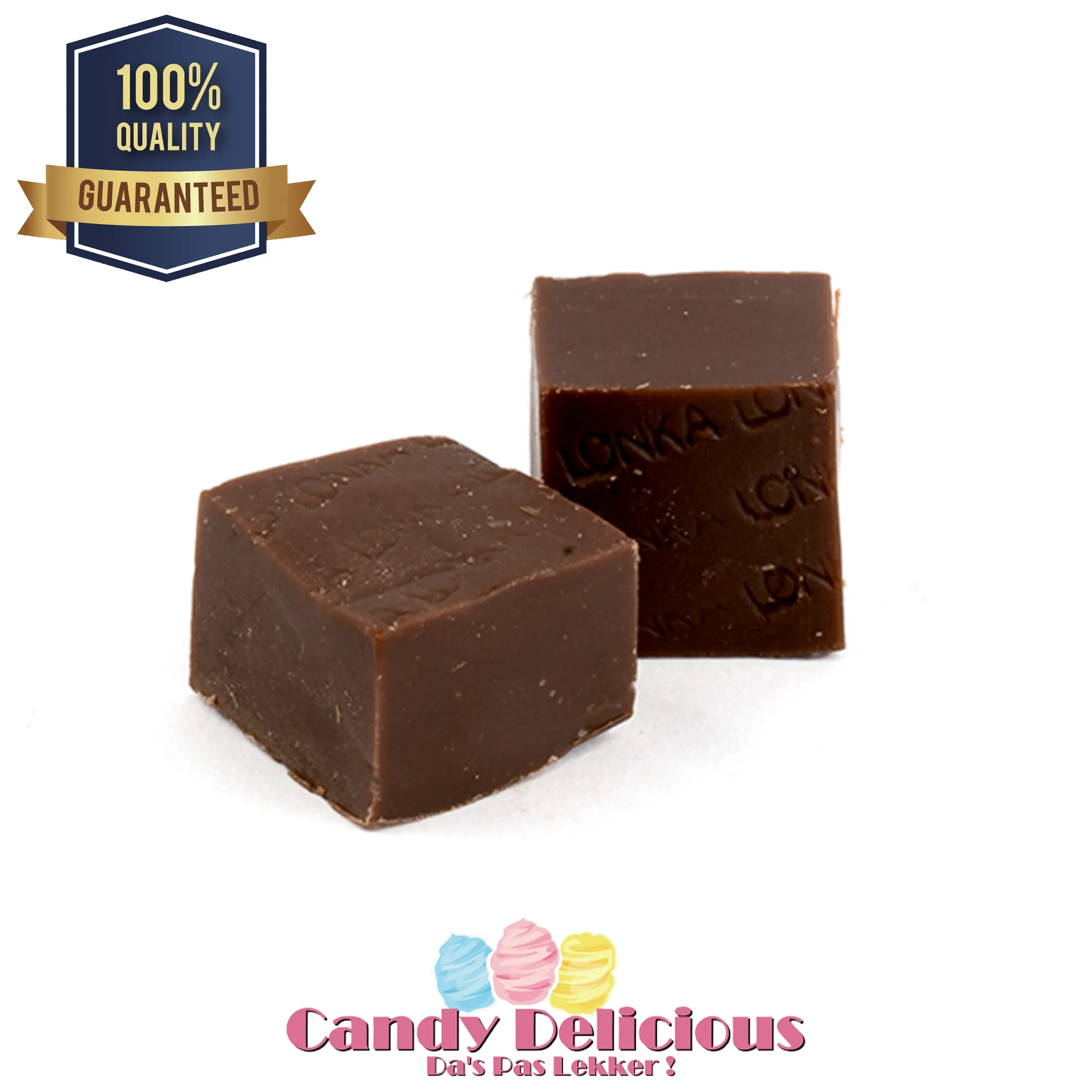 Fudge Chocolade 100gr | Candy Delicious Fudge Chocolade is een traditionele Engelse lekkernij