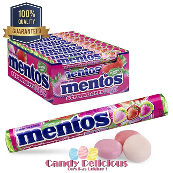 Mentos Strawberry Mix